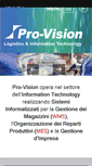 Mobile Screenshot of pro-vision.it